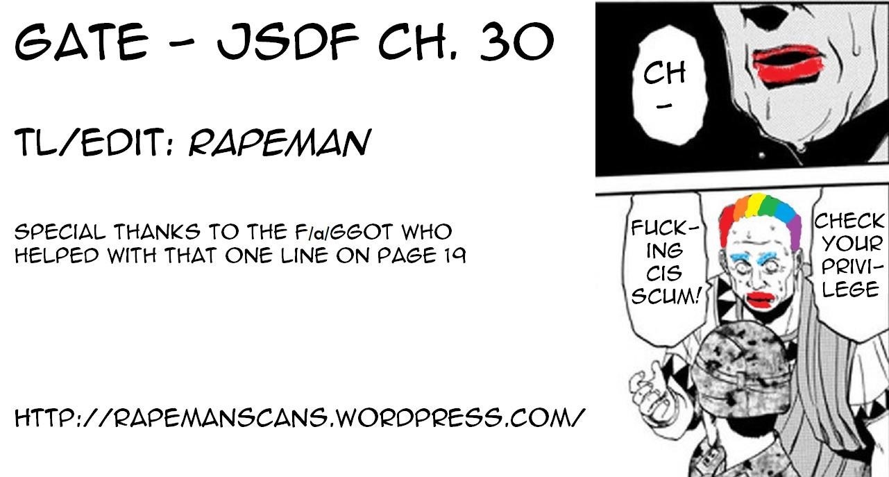 Gate – Jietai Kare No Chi Nite, Kaku Tatakeri Chapter 30 - Page 26