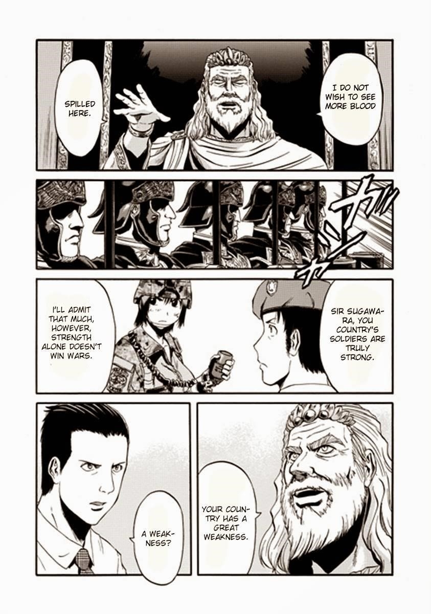 Gate – Jietai Kare No Chi Nite, Kaku Tatakeri Chapter 35 - Page 15