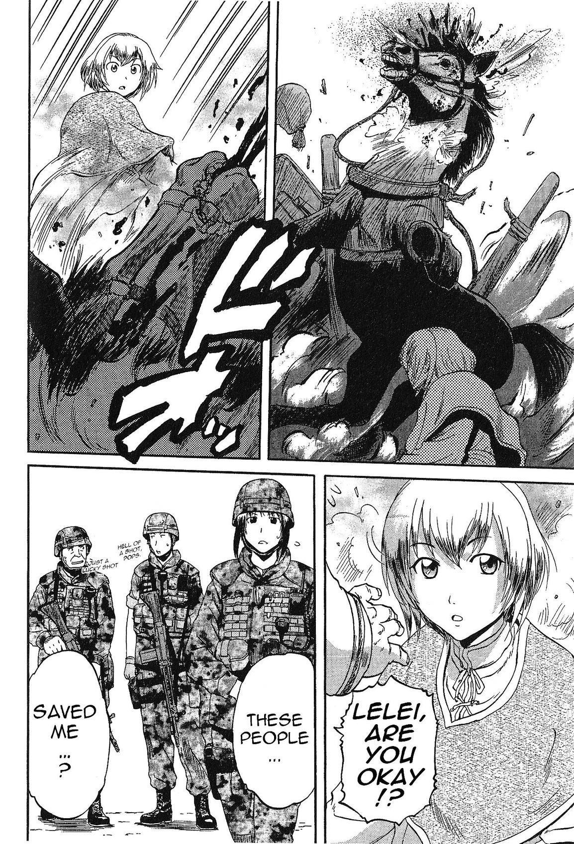 Gate – Jietai Kare No Chi Nite, Kaku Tatakeri Chapter 4 - Page 10