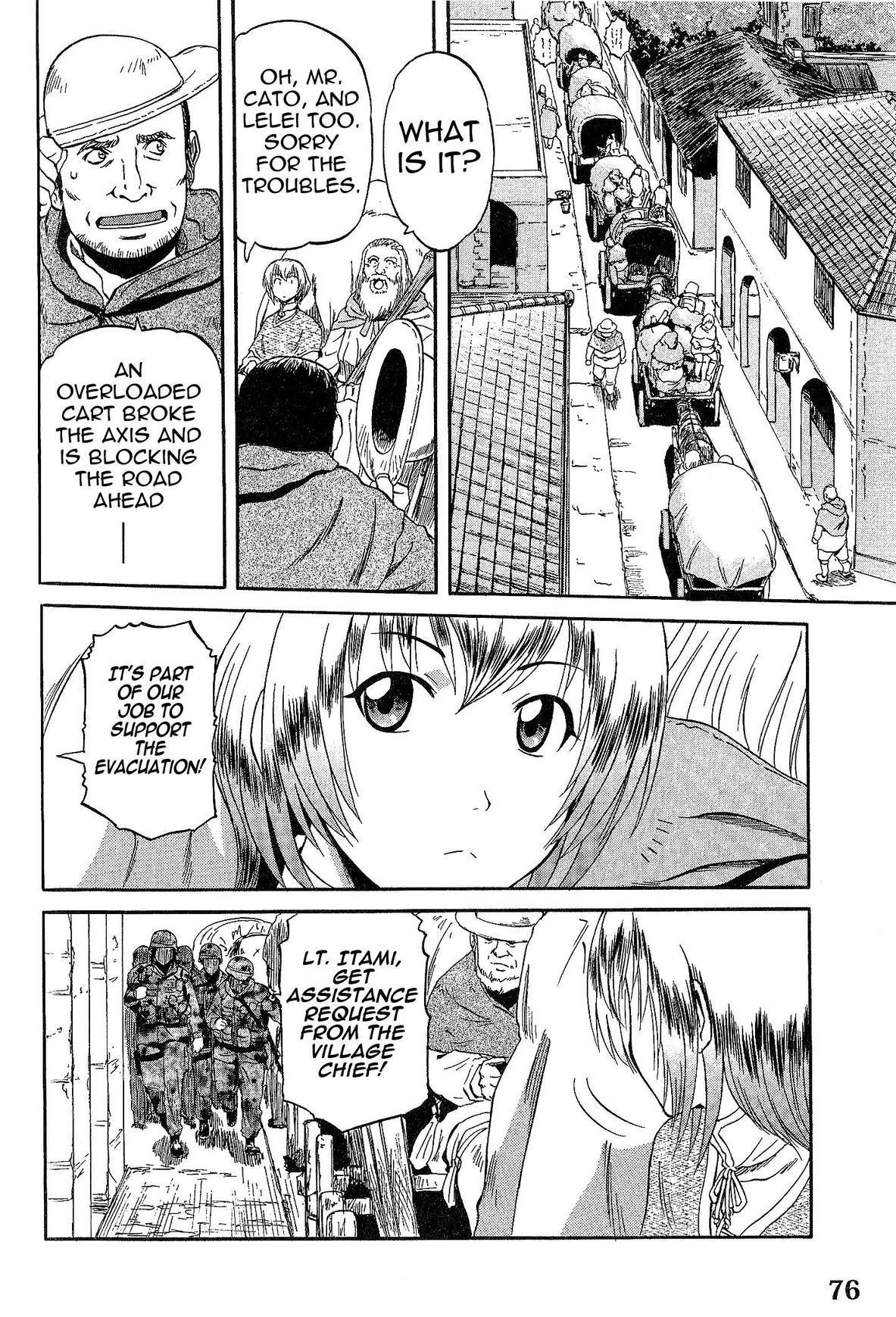 Gate – Jietai Kare No Chi Nite, Kaku Tatakeri Chapter 4 - Page 6