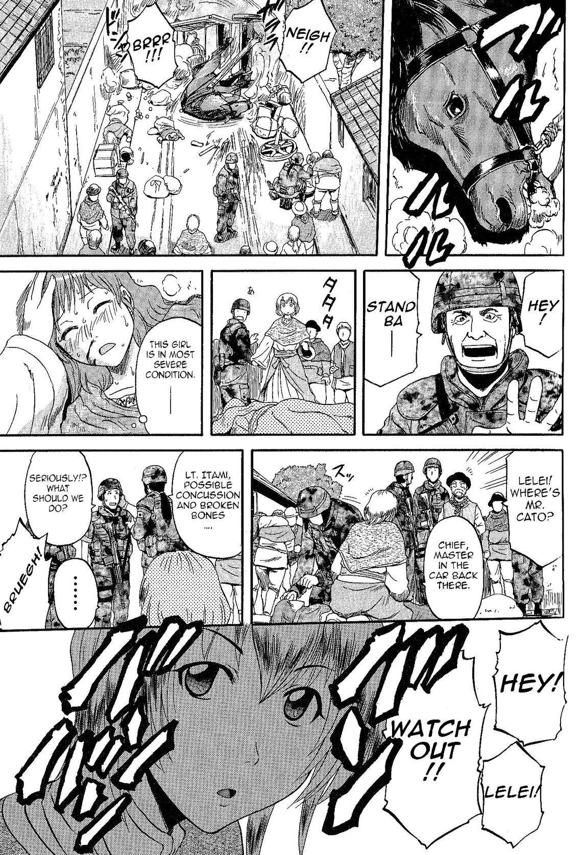 Gate – Jietai Kare No Chi Nite, Kaku Tatakeri Chapter 4 - Page 9