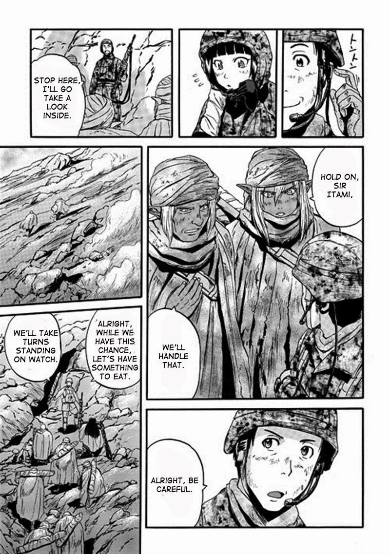 Gate – Jietai Kare No Chi Nite, Kaku Tatakeri Chapter 43 - Page 35