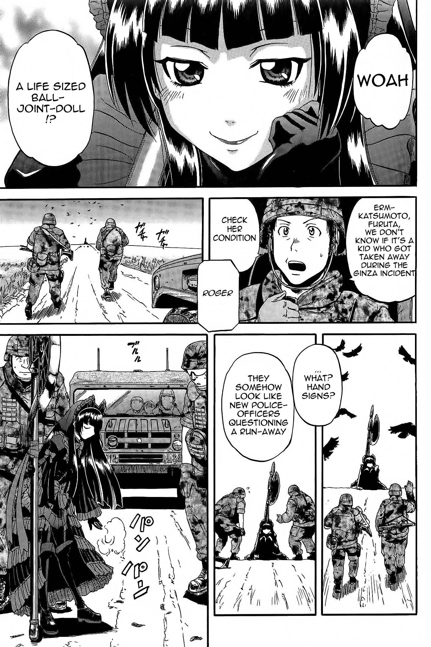 Gate – Jietai Kare No Chi Nite, Kaku Tatakeri Chapter 5 - Page 14