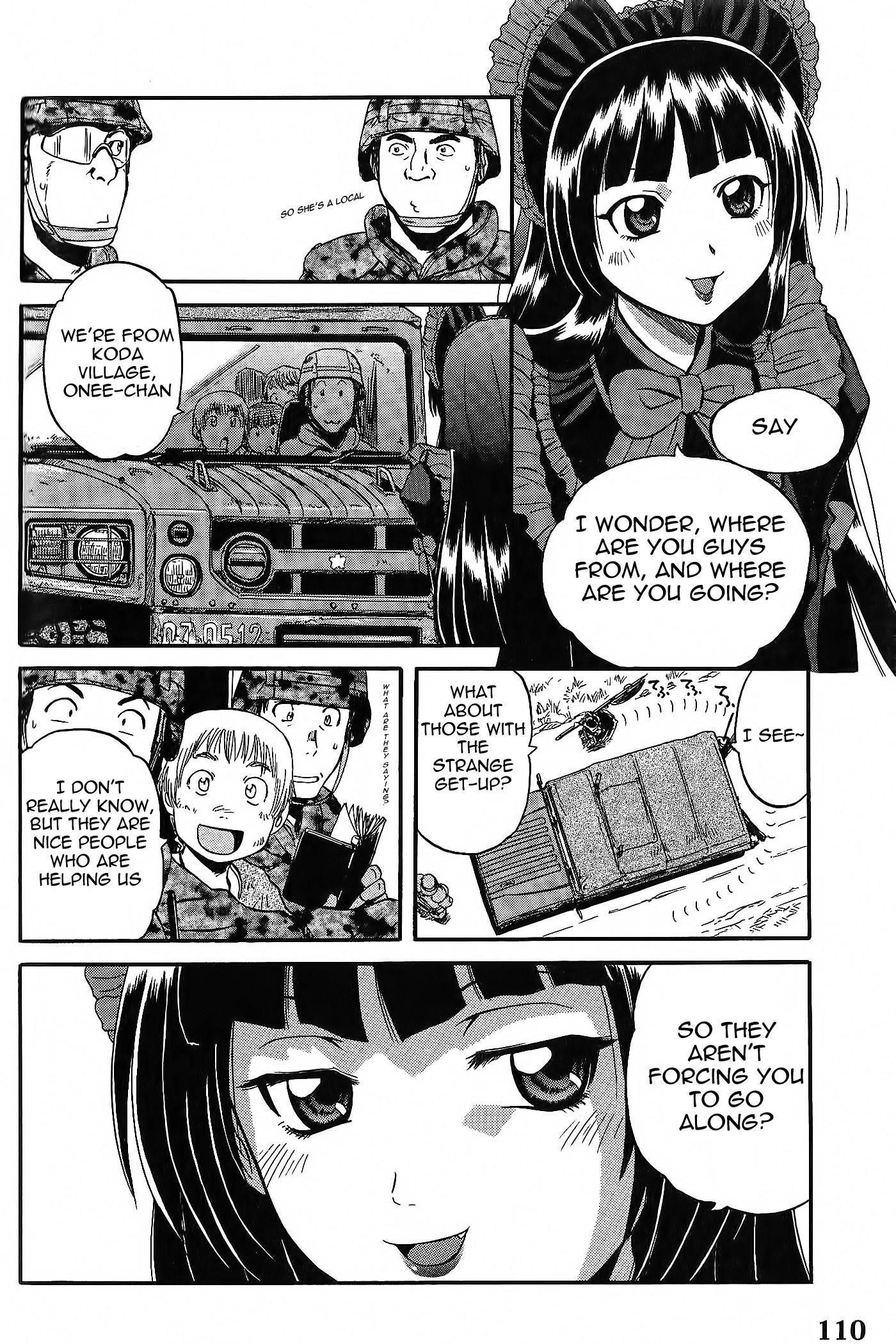 Gate – Jietai Kare No Chi Nite, Kaku Tatakeri Chapter 5 - Page 15