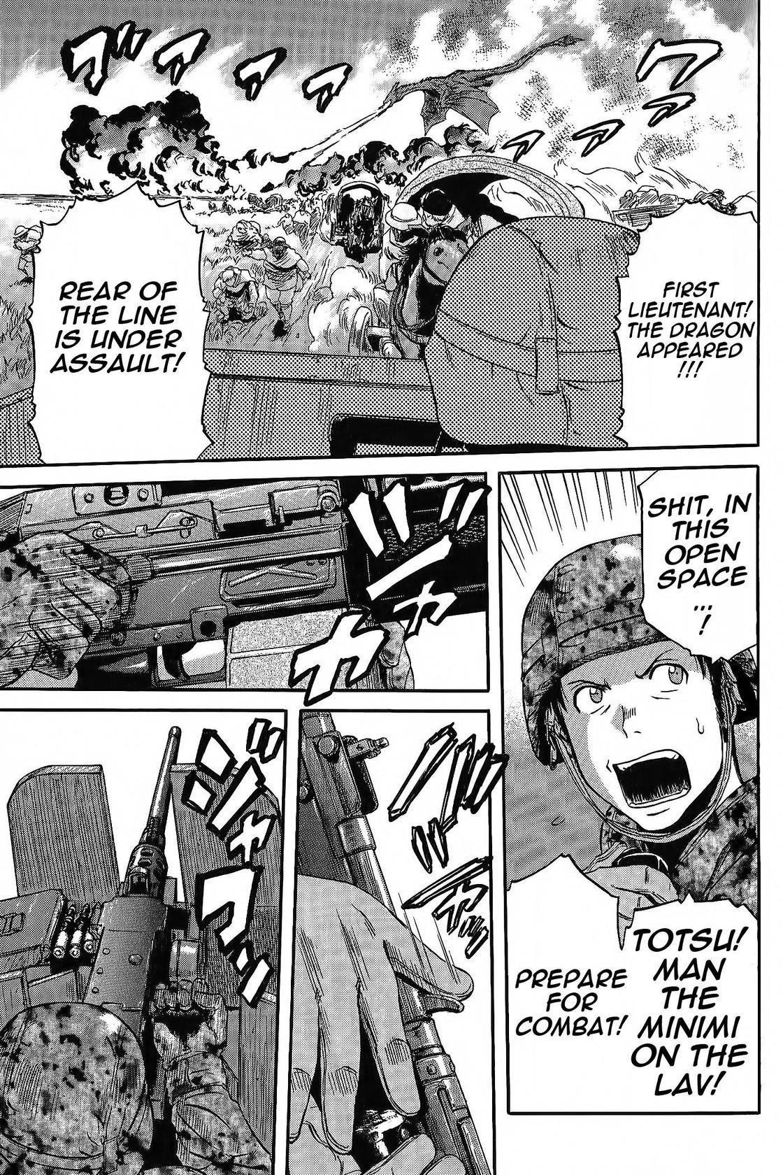 Gate – Jietai Kare No Chi Nite, Kaku Tatakeri Chapter 5 - Page 22