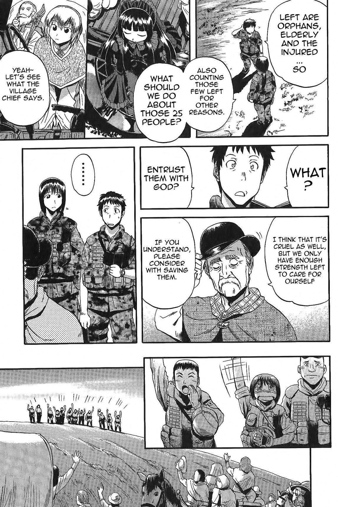 Gate – Jietai Kare No Chi Nite, Kaku Tatakeri Chapter 6 - Page 21