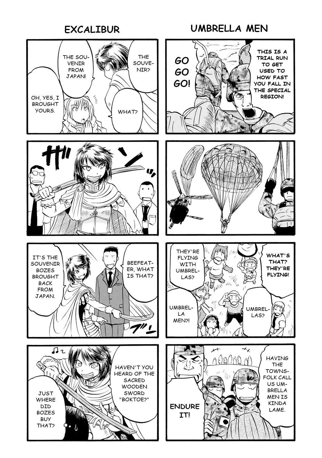 Gate – Jietai Kare No Chi Nite, Kaku Tatakeri Chapter 67.5 - Page 3