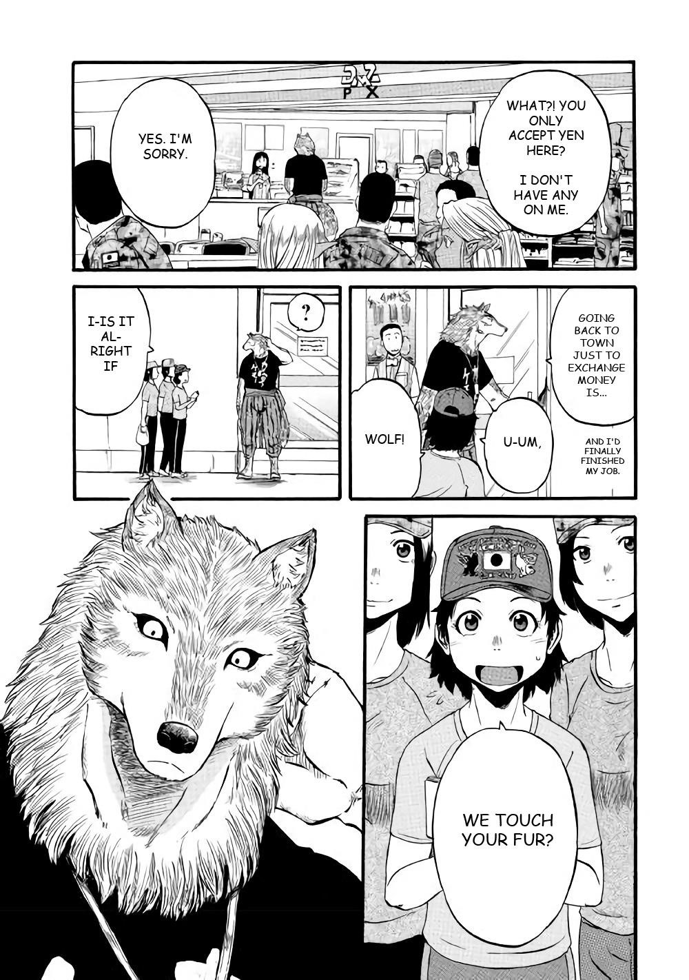 Gate – Jietai Kare No Chi Nite, Kaku Tatakeri Chapter 69.5 - Page 1