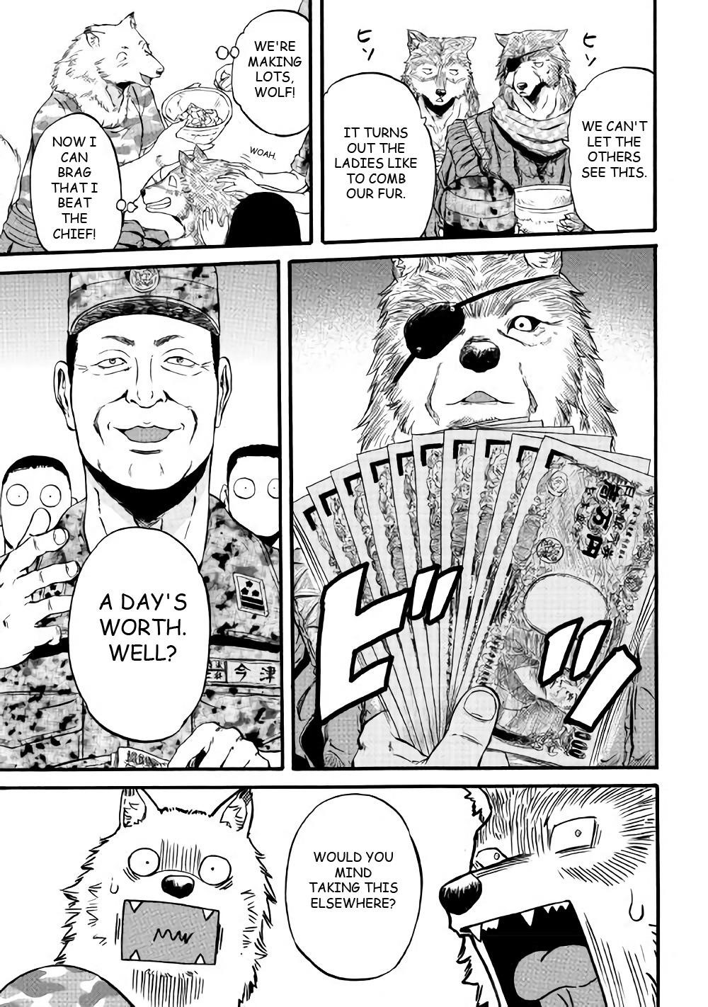 Gate – Jietai Kare No Chi Nite, Kaku Tatakeri Chapter 69.5 - Page 11