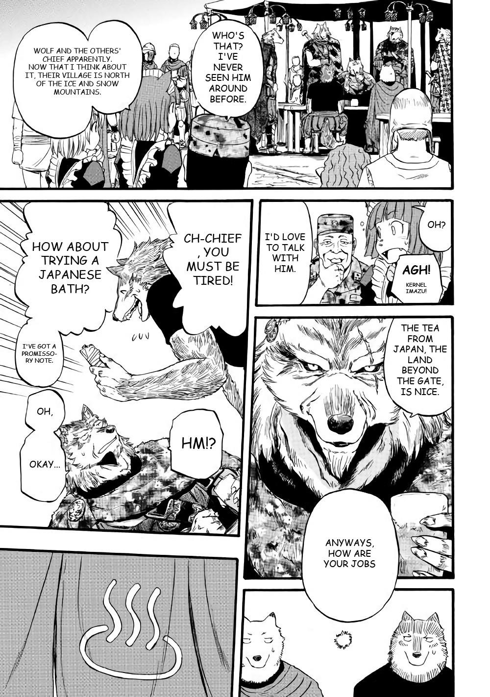 Gate – Jietai Kare No Chi Nite, Kaku Tatakeri Chapter 69.5 - Page 7