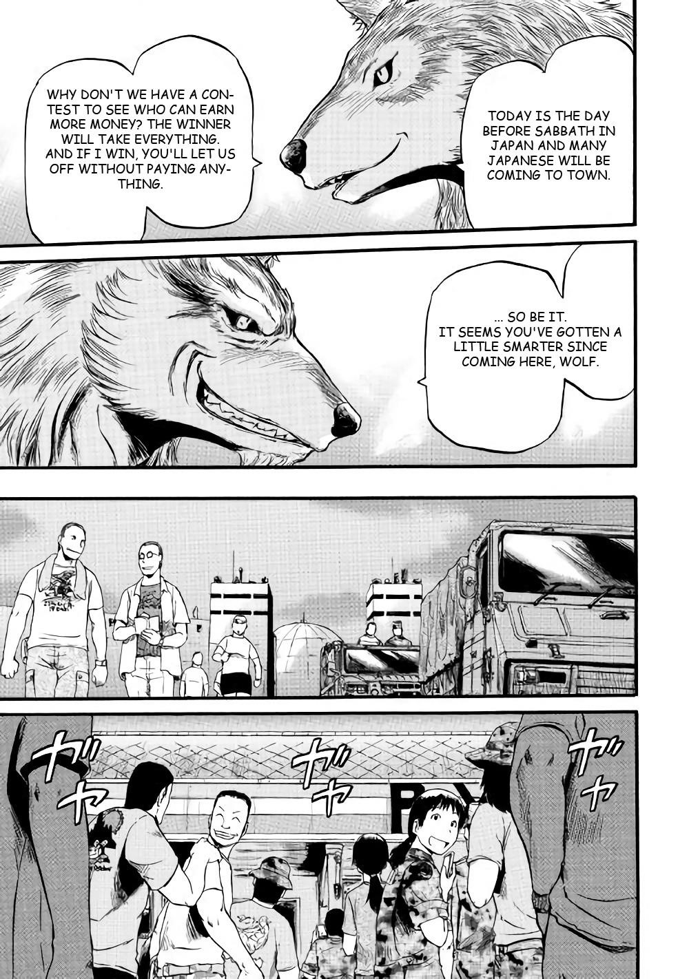 Gate – Jietai Kare No Chi Nite, Kaku Tatakeri Chapter 69.5 - Page 9