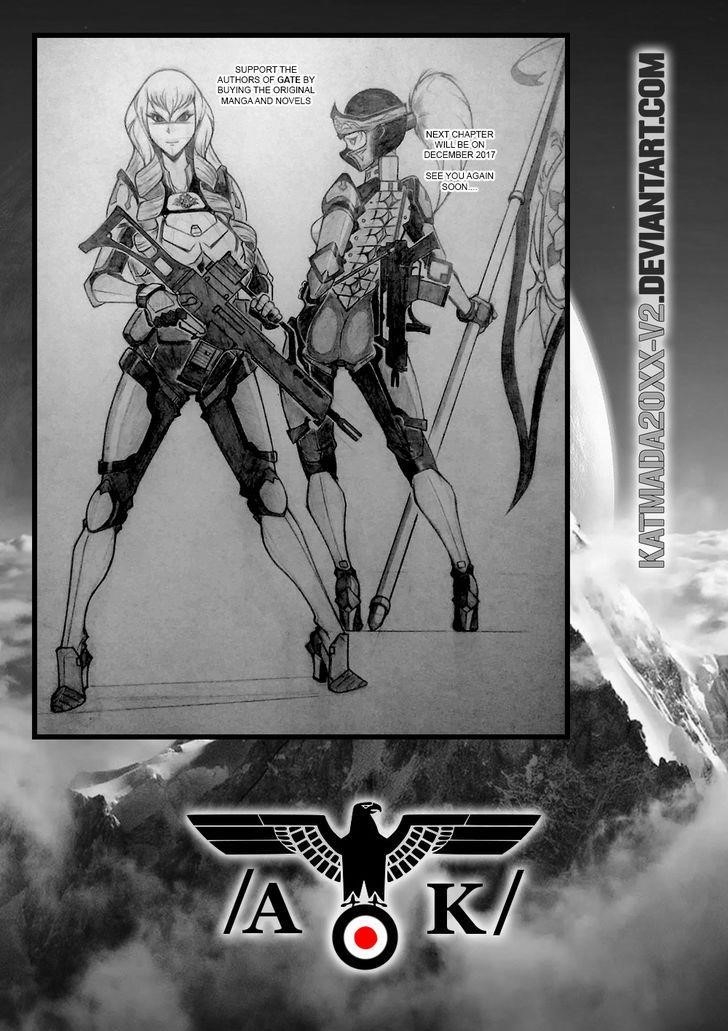 Gate – Jietai Kare No Chi Nite, Kaku Tatakeri Chapter 69 - Page 33