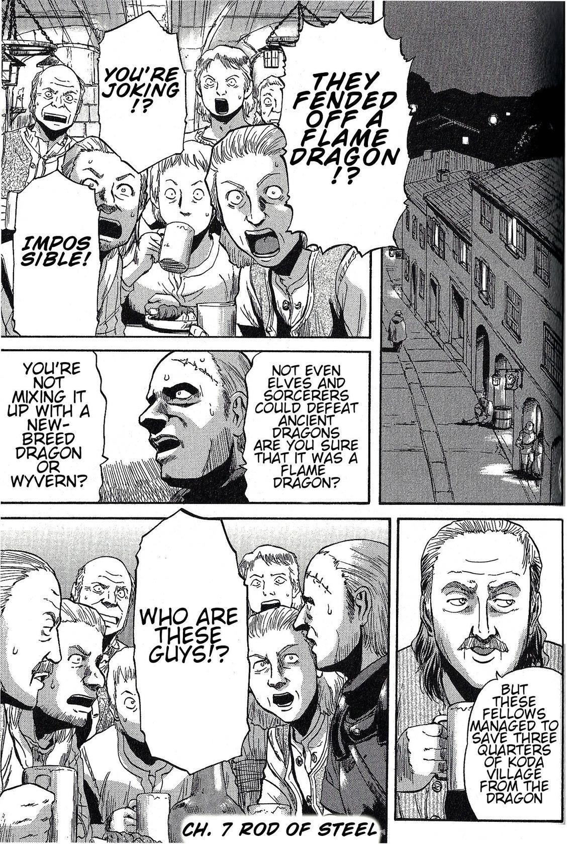 Gate – Jietai Kare No Chi Nite, Kaku Tatakeri Chapter 7 - Page 1