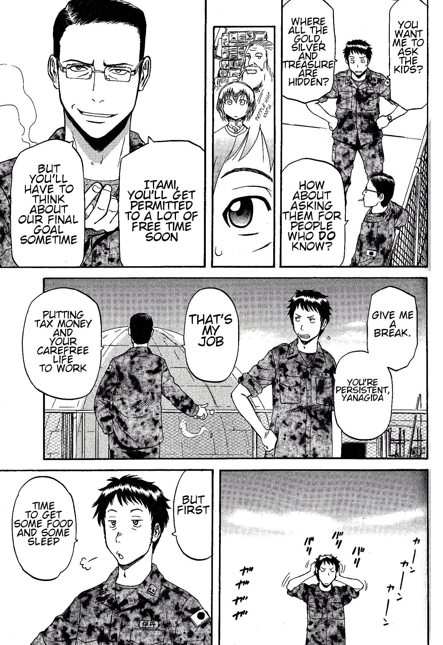 Gate – Jietai Kare No Chi Nite, Kaku Tatakeri Chapter 7 - Page 15