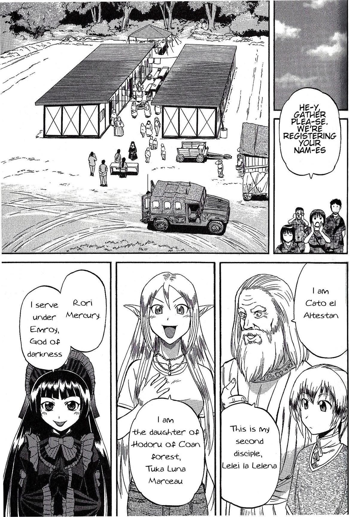 Gate – Jietai Kare No Chi Nite, Kaku Tatakeri Chapter 7 - Page 19