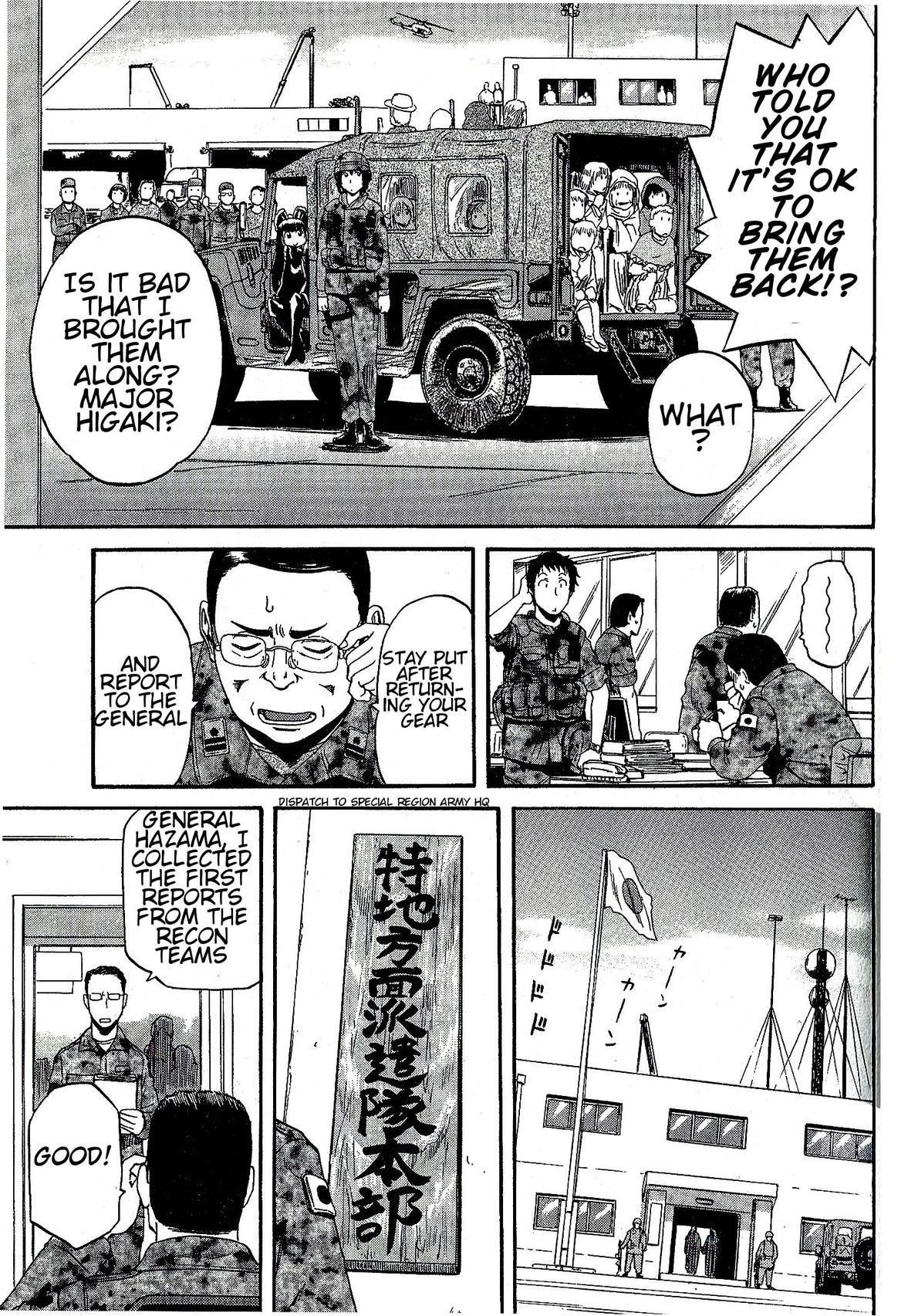 Gate – Jietai Kare No Chi Nite, Kaku Tatakeri Chapter 7 - Page 9