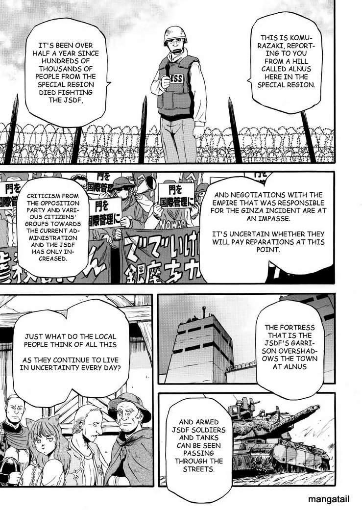 Gate – Jietai Kare No Chi Nite, Kaku Tatakeri Chapter 71 - Page 3