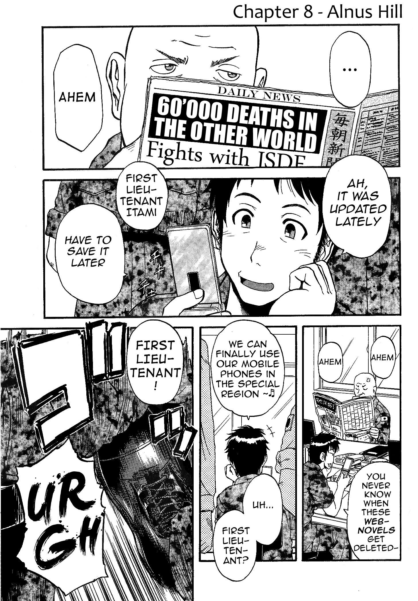 Gate – Jietai Kare No Chi Nite, Kaku Tatakeri Chapter 8 - Page 1