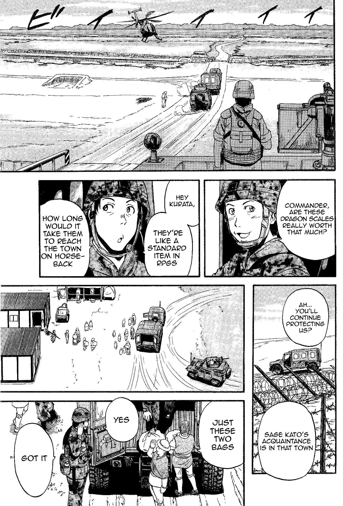 Gate – Jietai Kare No Chi Nite, Kaku Tatakeri Chapter 8 - Page 7