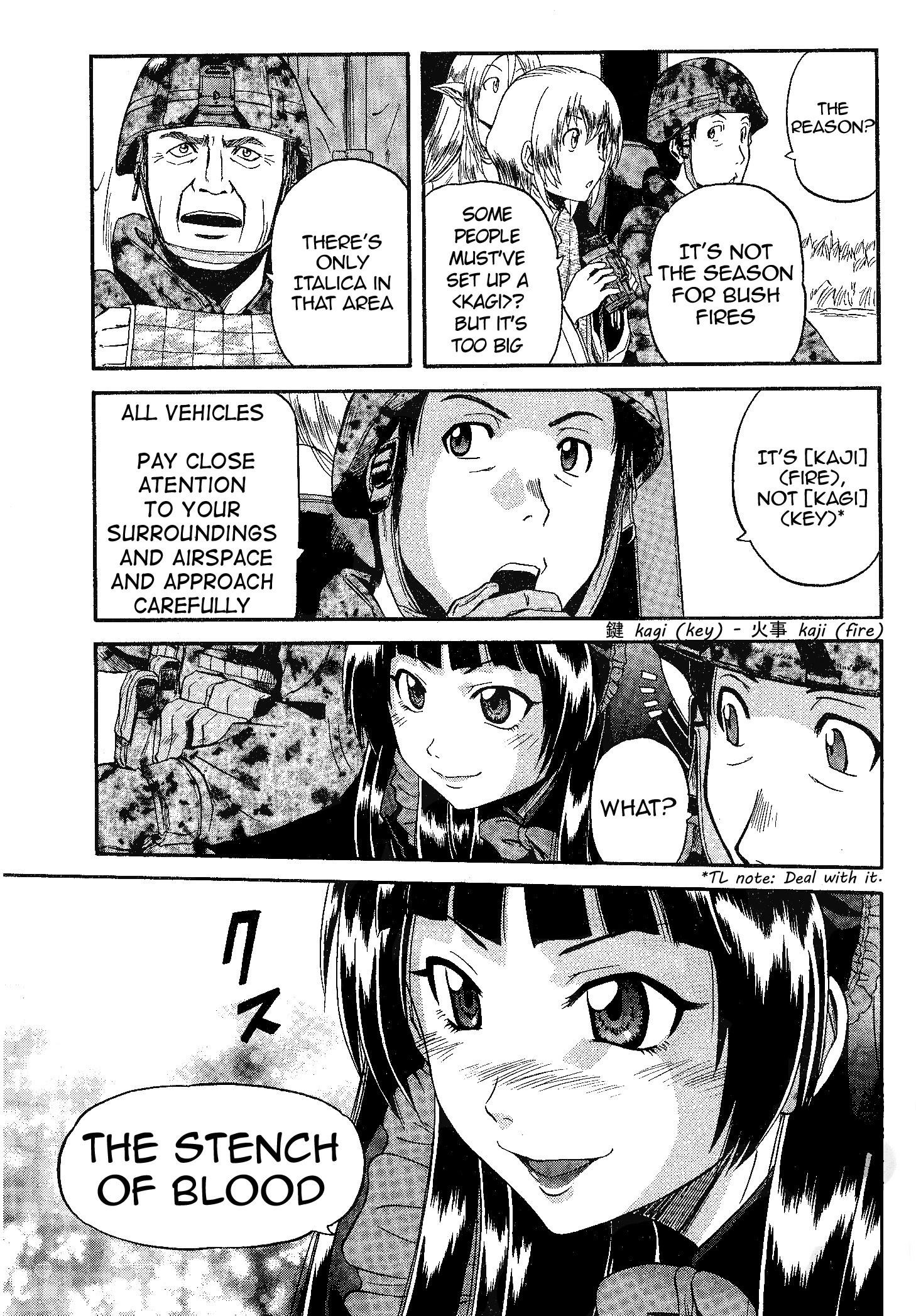 Gate – Jietai Kare No Chi Nite, Kaku Tatakeri Chapter 9 - Page 10