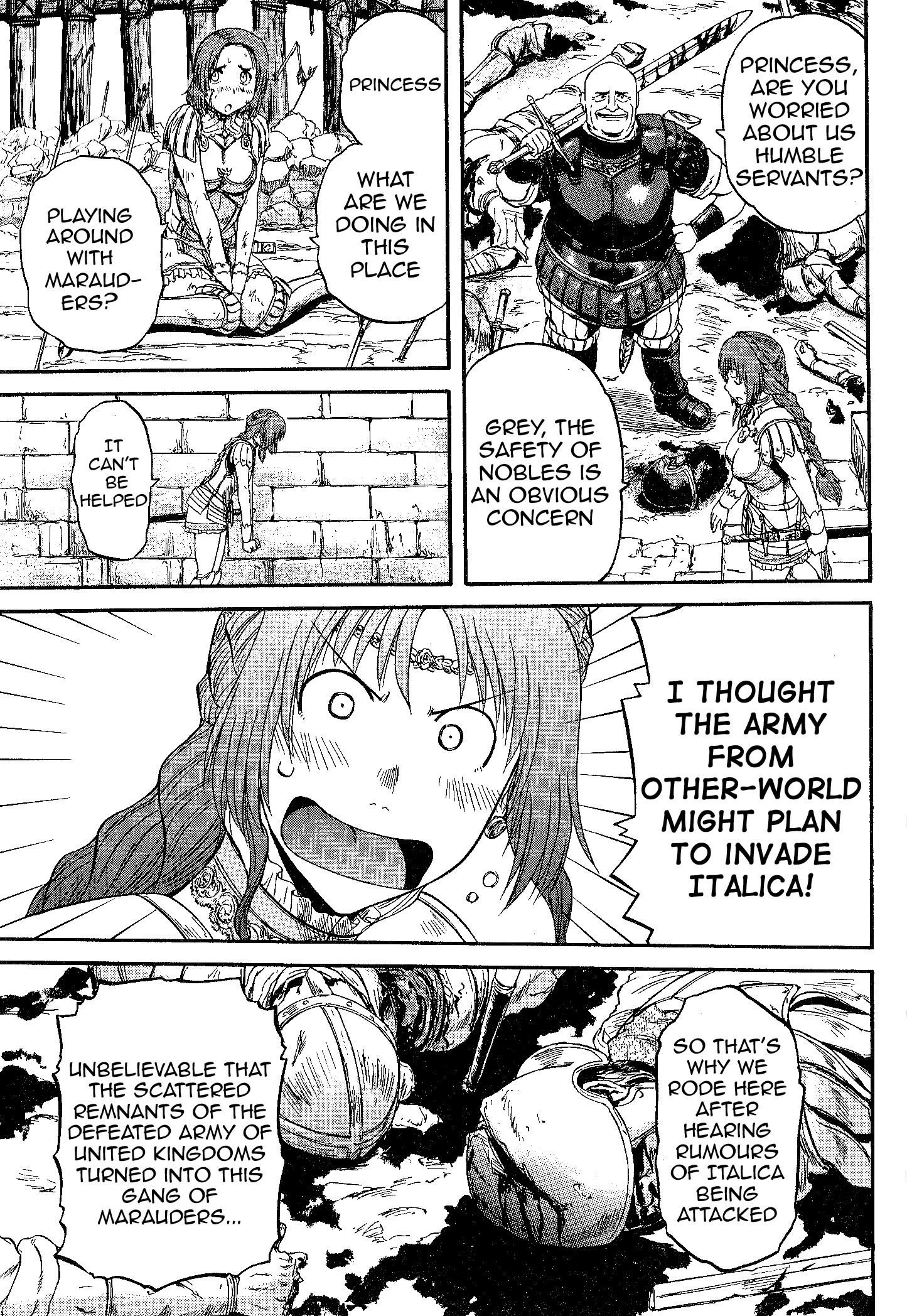 Gate – Jietai Kare No Chi Nite, Kaku Tatakeri Chapter 9 - Page 14