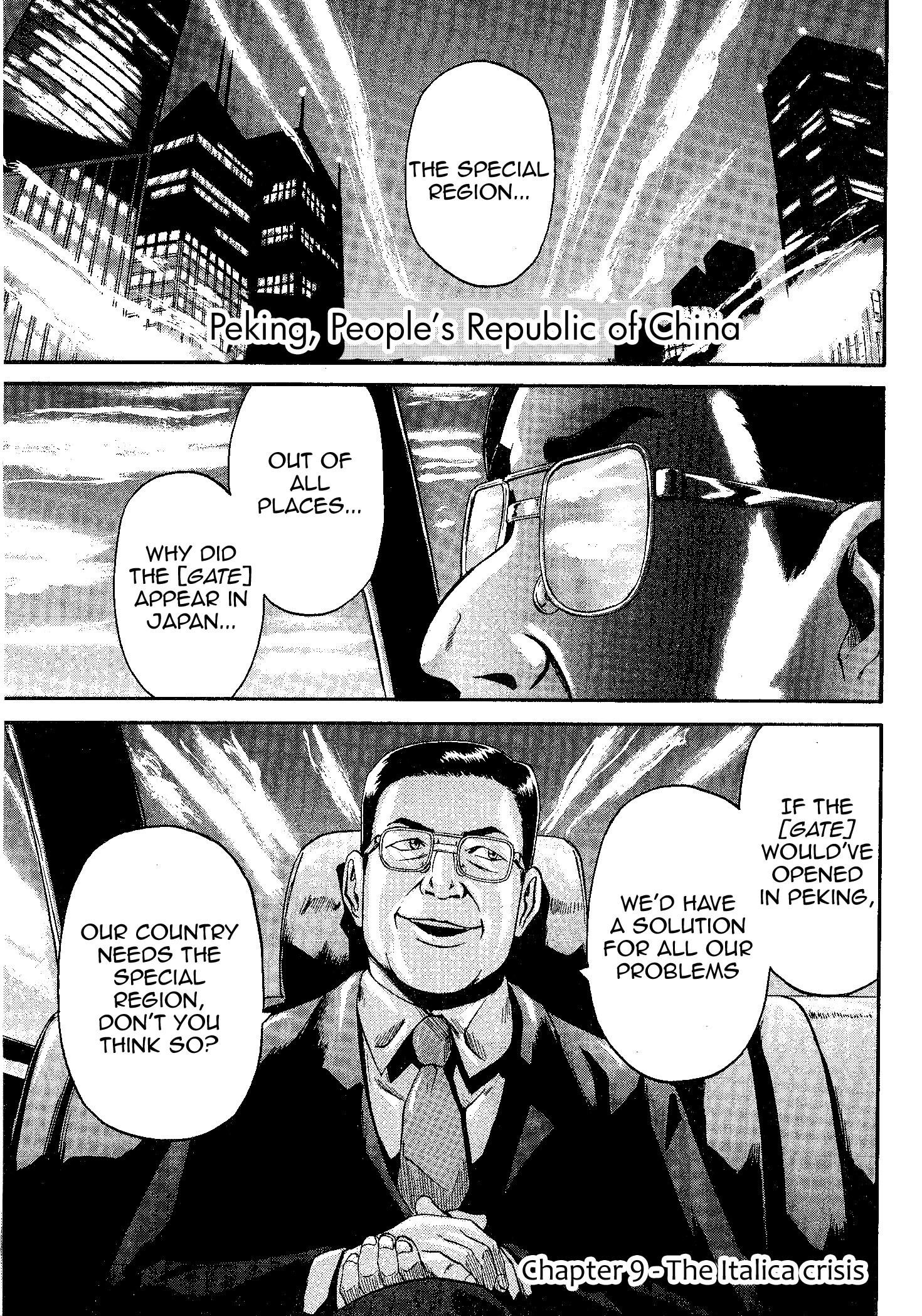 Gate – Jietai Kare No Chi Nite, Kaku Tatakeri Chapter 9 - Page 2