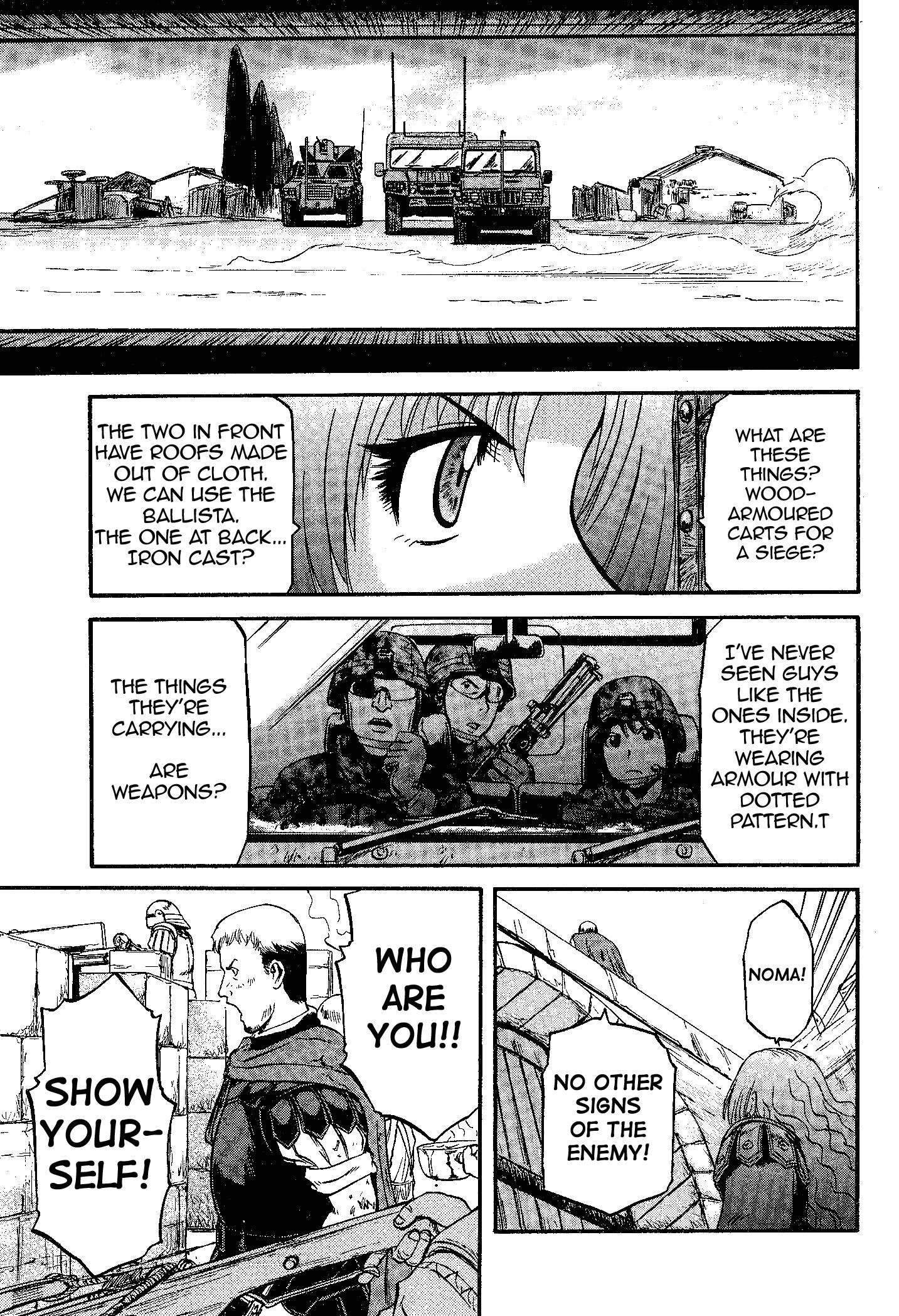 Gate – Jietai Kare No Chi Nite, Kaku Tatakeri Chapter 9 - Page 22