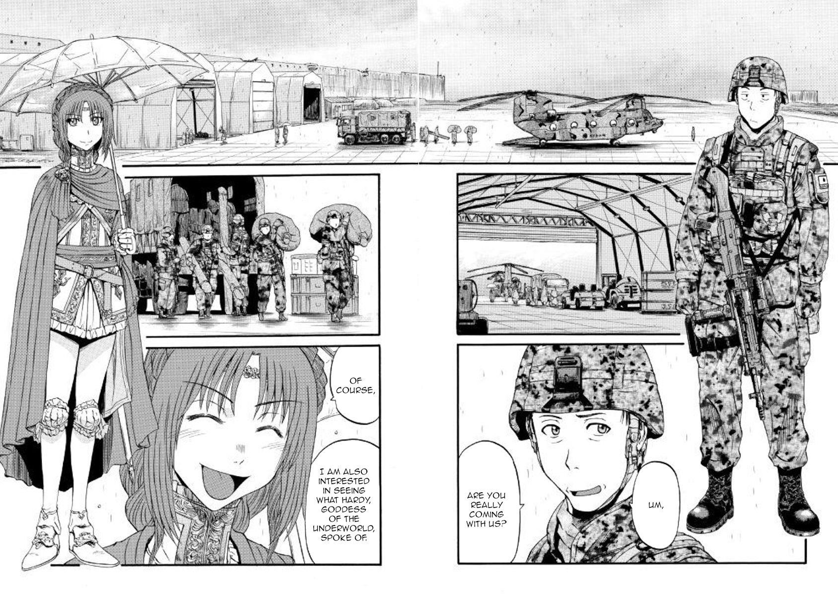 Gate – Jietai Kare No Chi Nite, Kaku Tatakeri Chapter 92 - Page 4