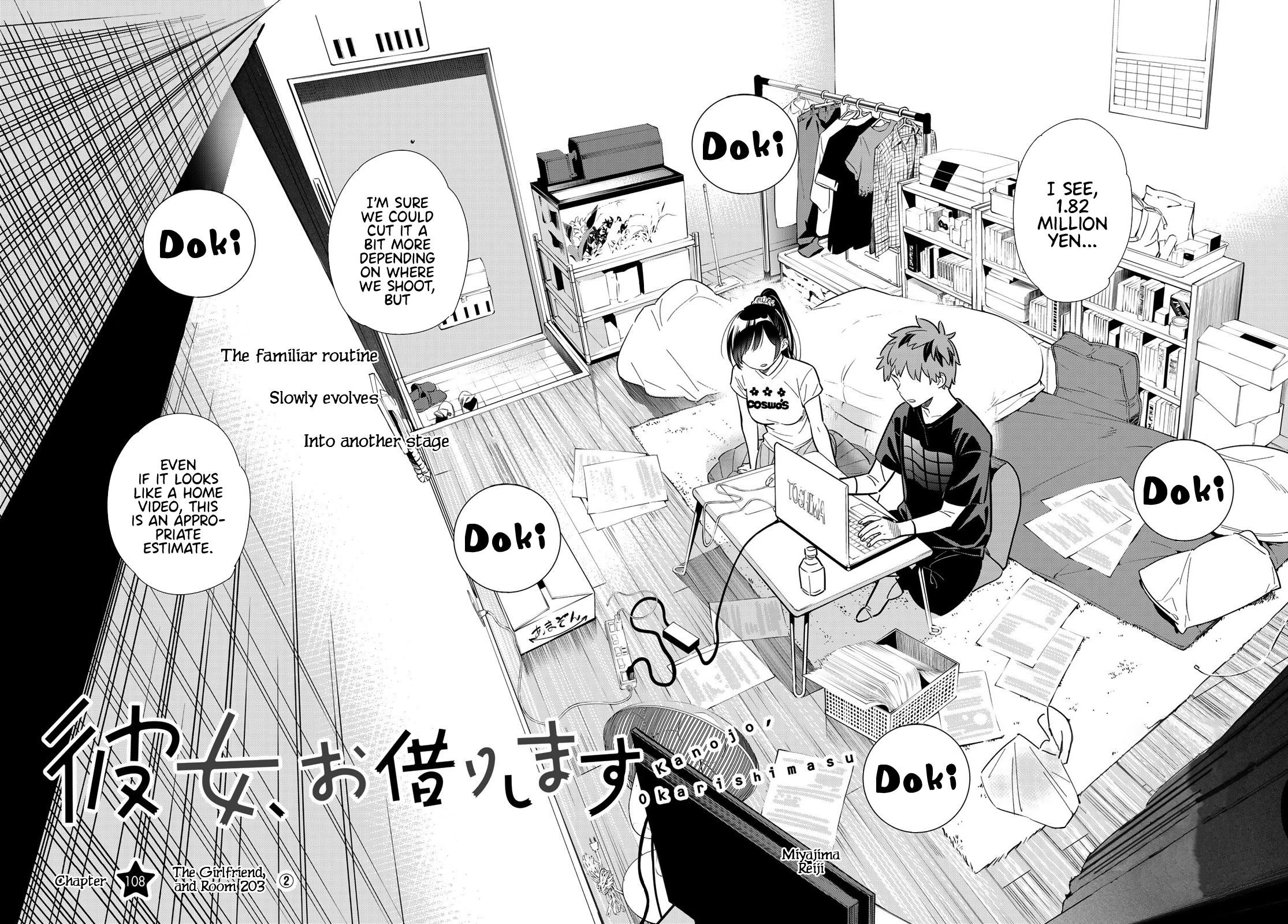 Kanojo, Okarishimasu Chapter 108 - Page 2