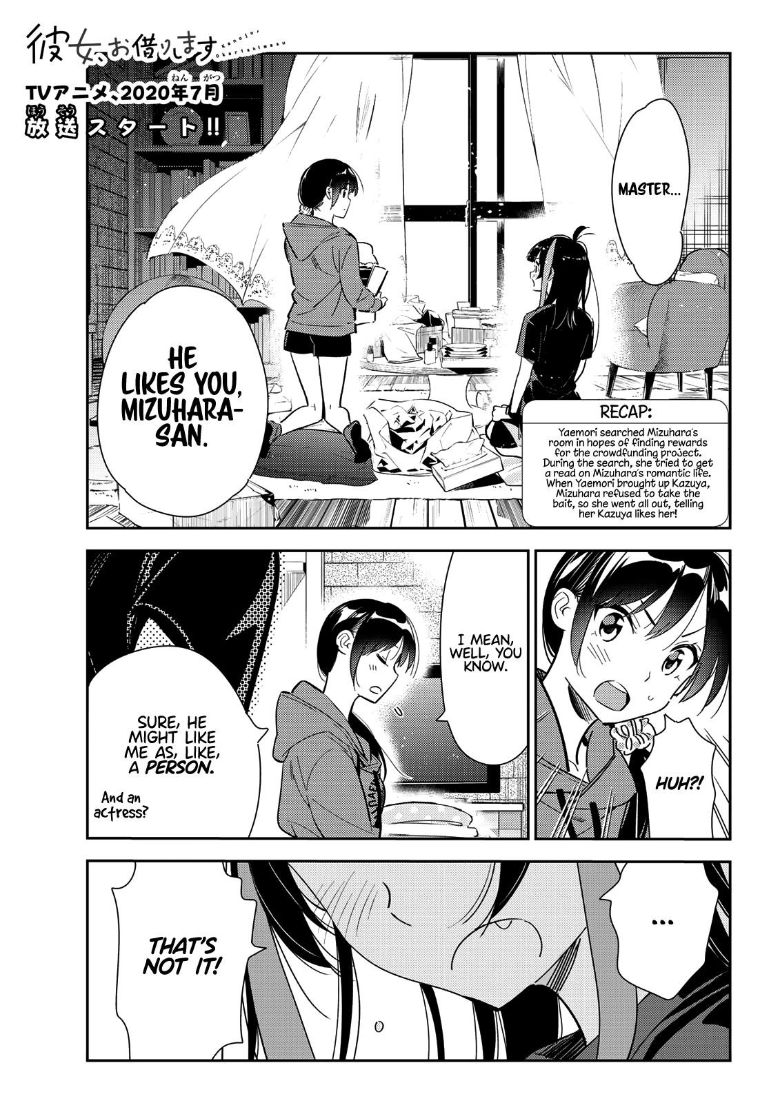 Kanojo, Okarishimasu Chapter 122 - Page 1