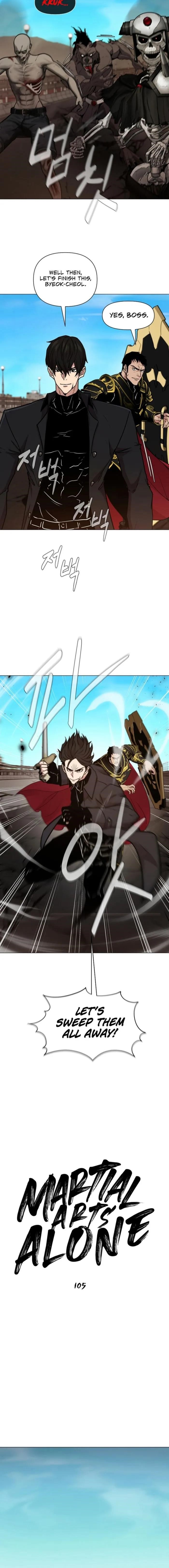 Martial Arts Alone Chapter 105 - Page 10