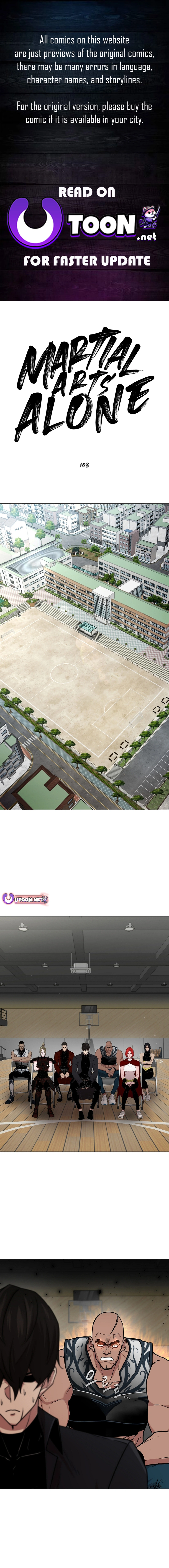 Martial Arts Alone Chapter 108 - Page 1