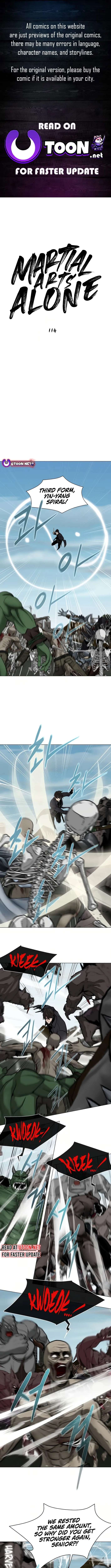 Martial Arts Alone Chapter 114 - Page 1