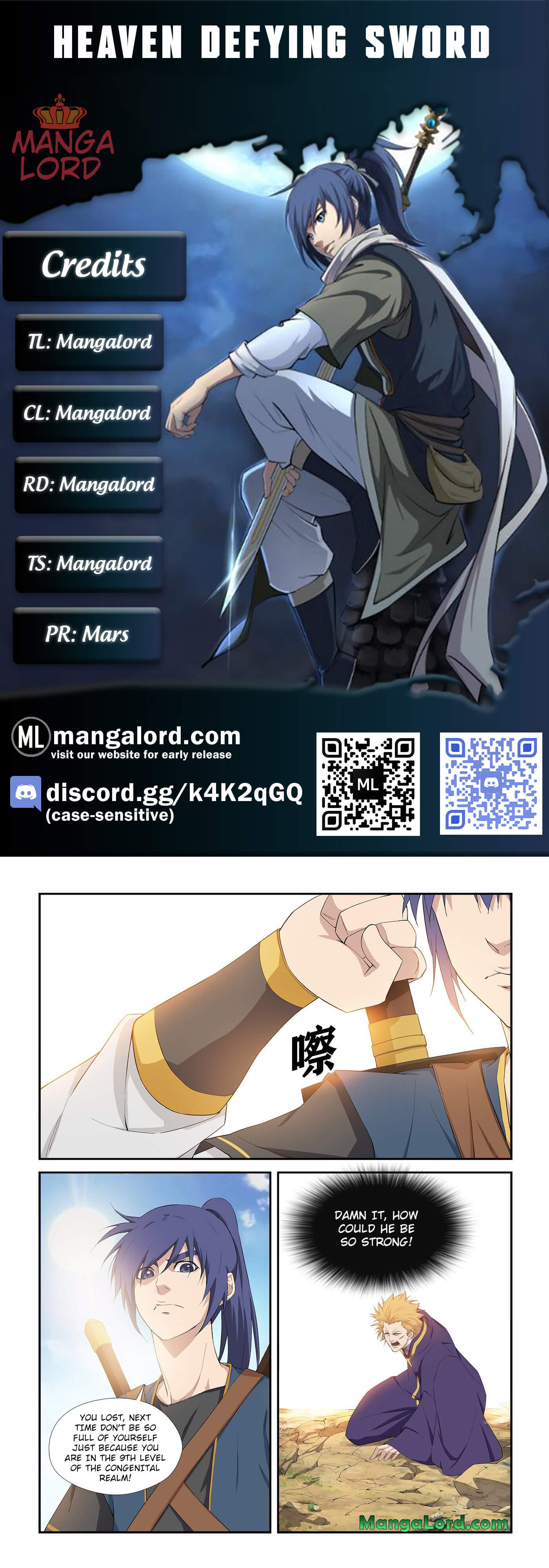 Heaven Defying Sword Chapter 237 - Page 1