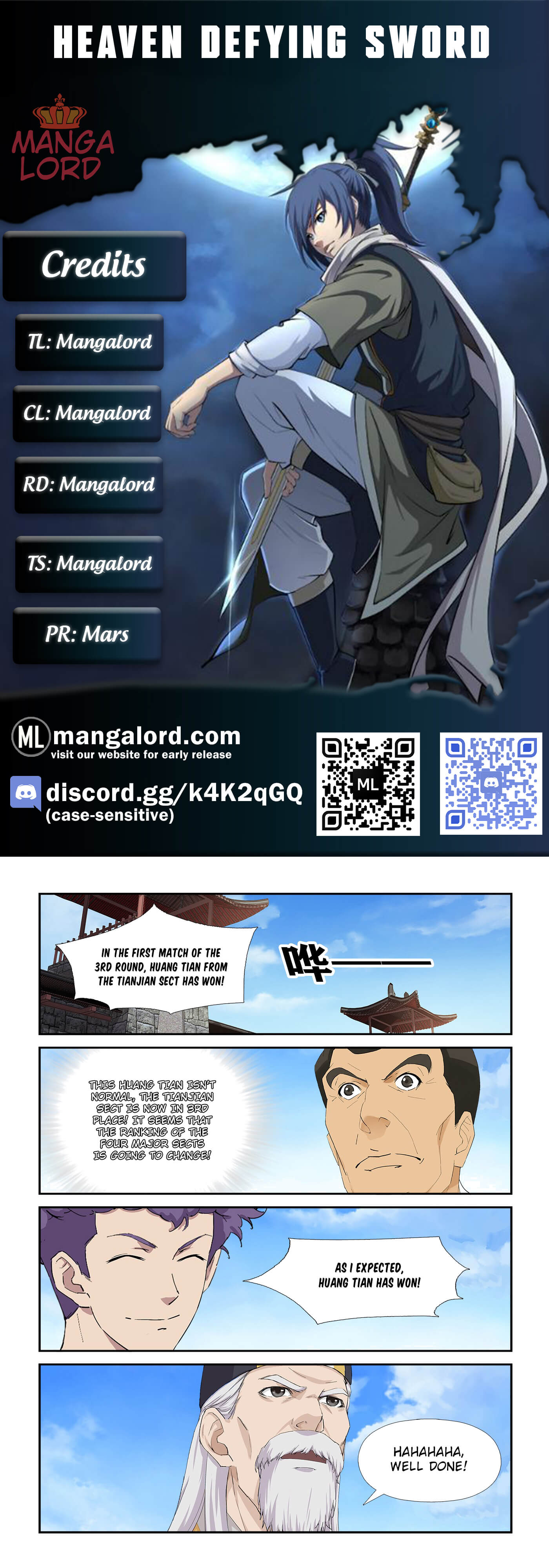 Heaven Defying Sword Chapter 240 - Page 1