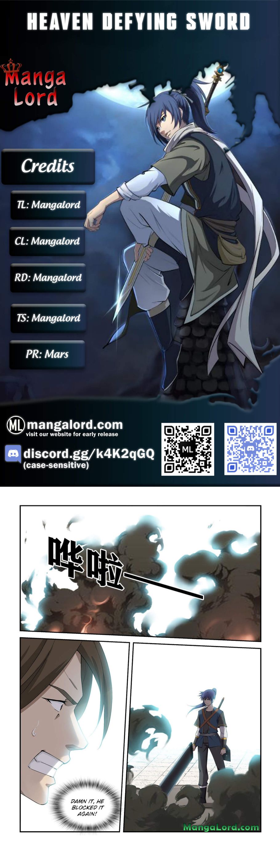 Heaven Defying Sword Chapter 244 - Page 1