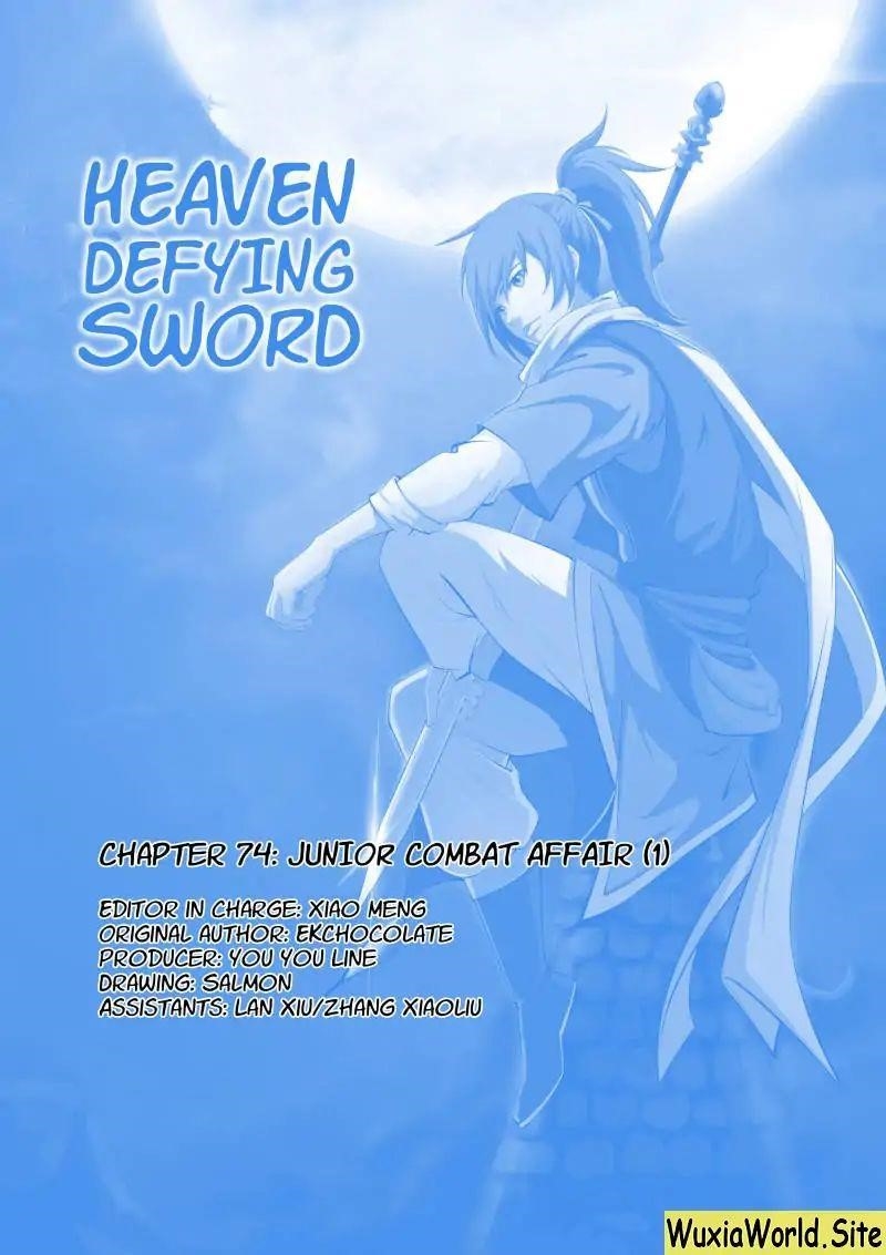 Heaven Defying Sword Chapter 74 - Page 1