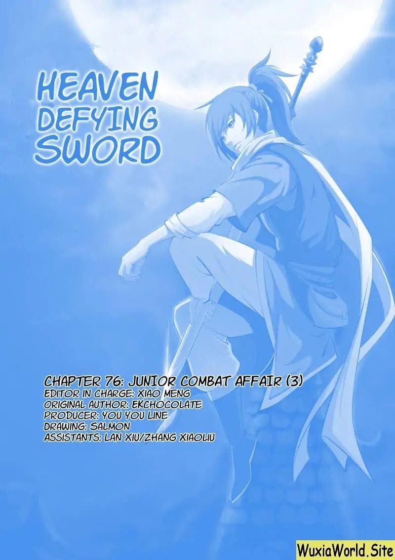 Heaven Defying Sword Chapter 76 - Page 1