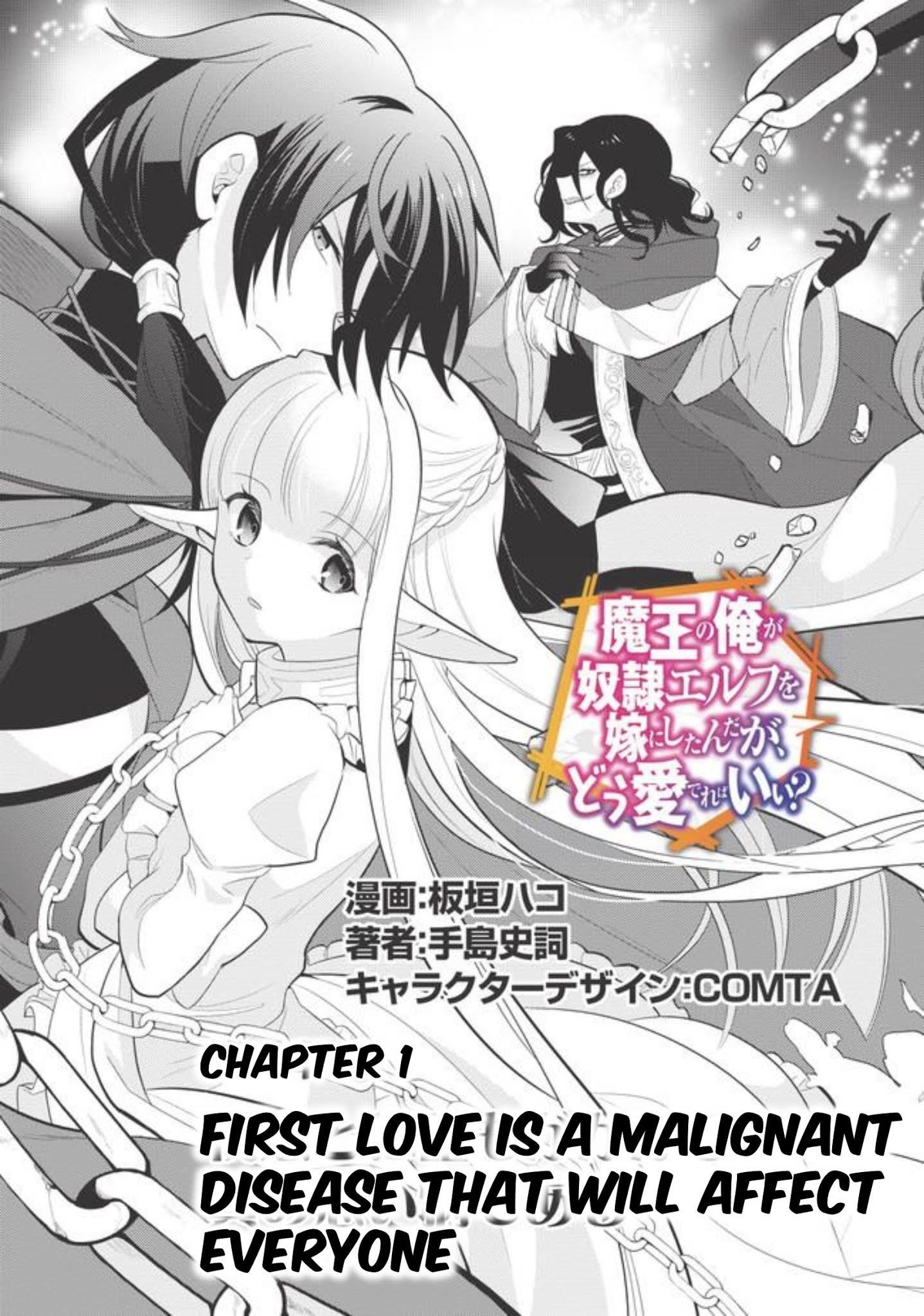Maou No Ore Ga Dorei Elf Wo Yome Ni Shitanda Ga, Dou Medereba Ii? Chapter 1 - Page 4