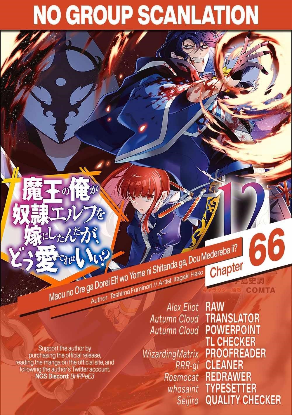 Maou No Ore Ga Dorei Elf Wo Yome Ni Shitanda Ga, Dou Medereba Ii? Chapter 66 - Page 1