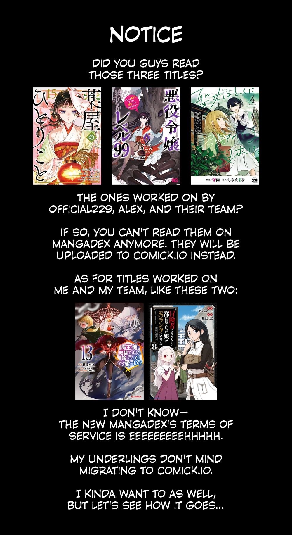 Maou No Ore Ga Dorei Elf Wo Yome Ni Shitanda Ga, Dou Medereba Ii? Chapter 70 - Page 1