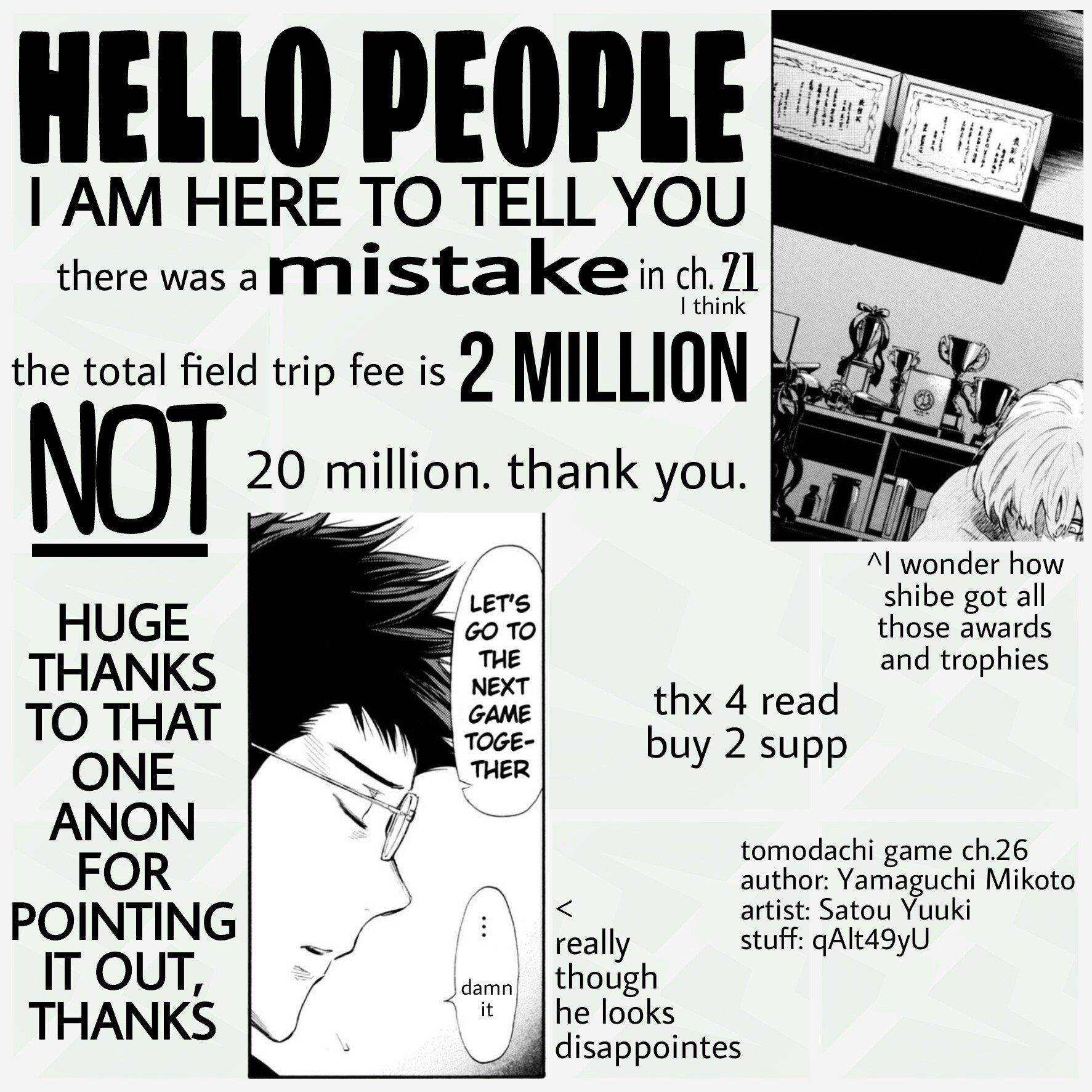 Tomodachi game Chapter 26 - Page 36