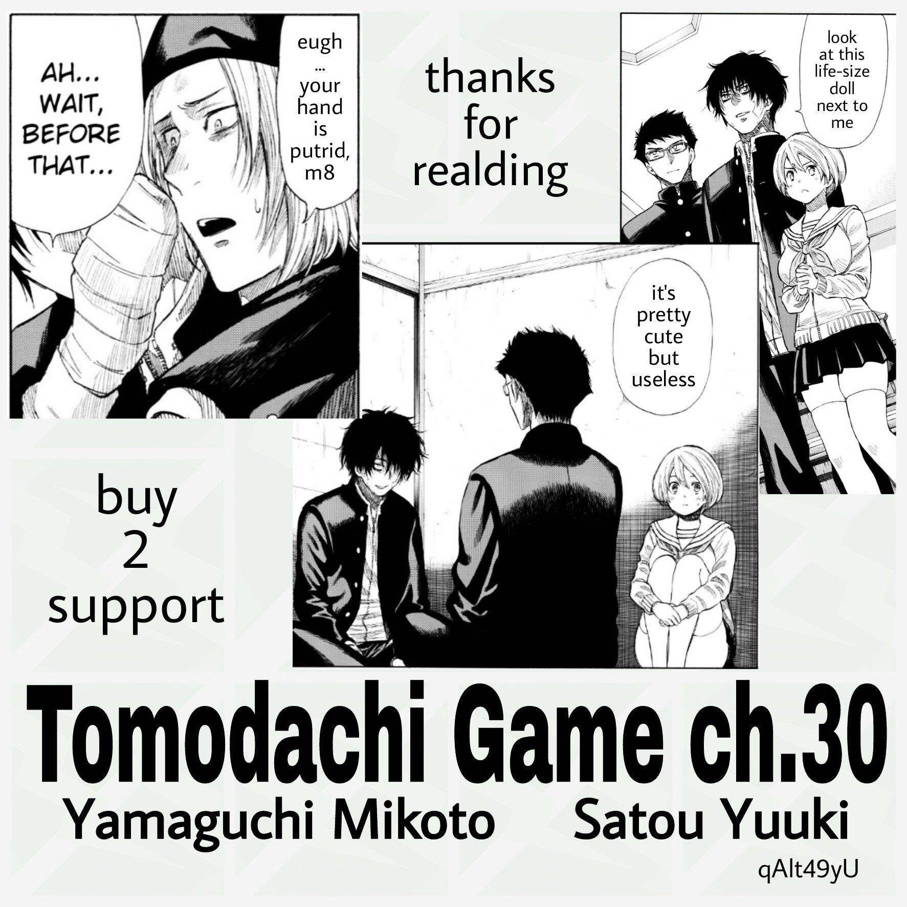 Tomodachi game Chapter 30 - Page 34