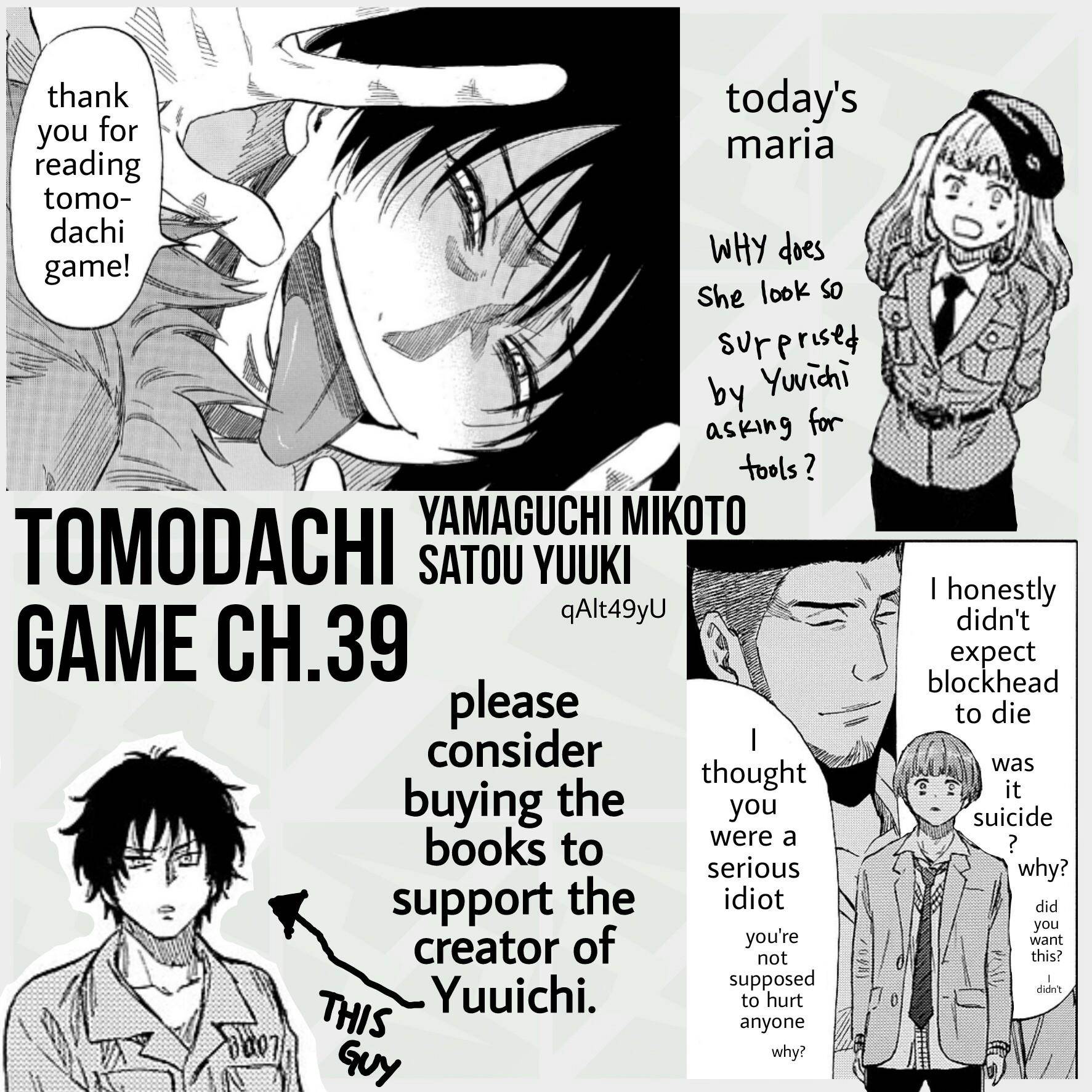 Tomodachi game Chapter 39 - Page 39
