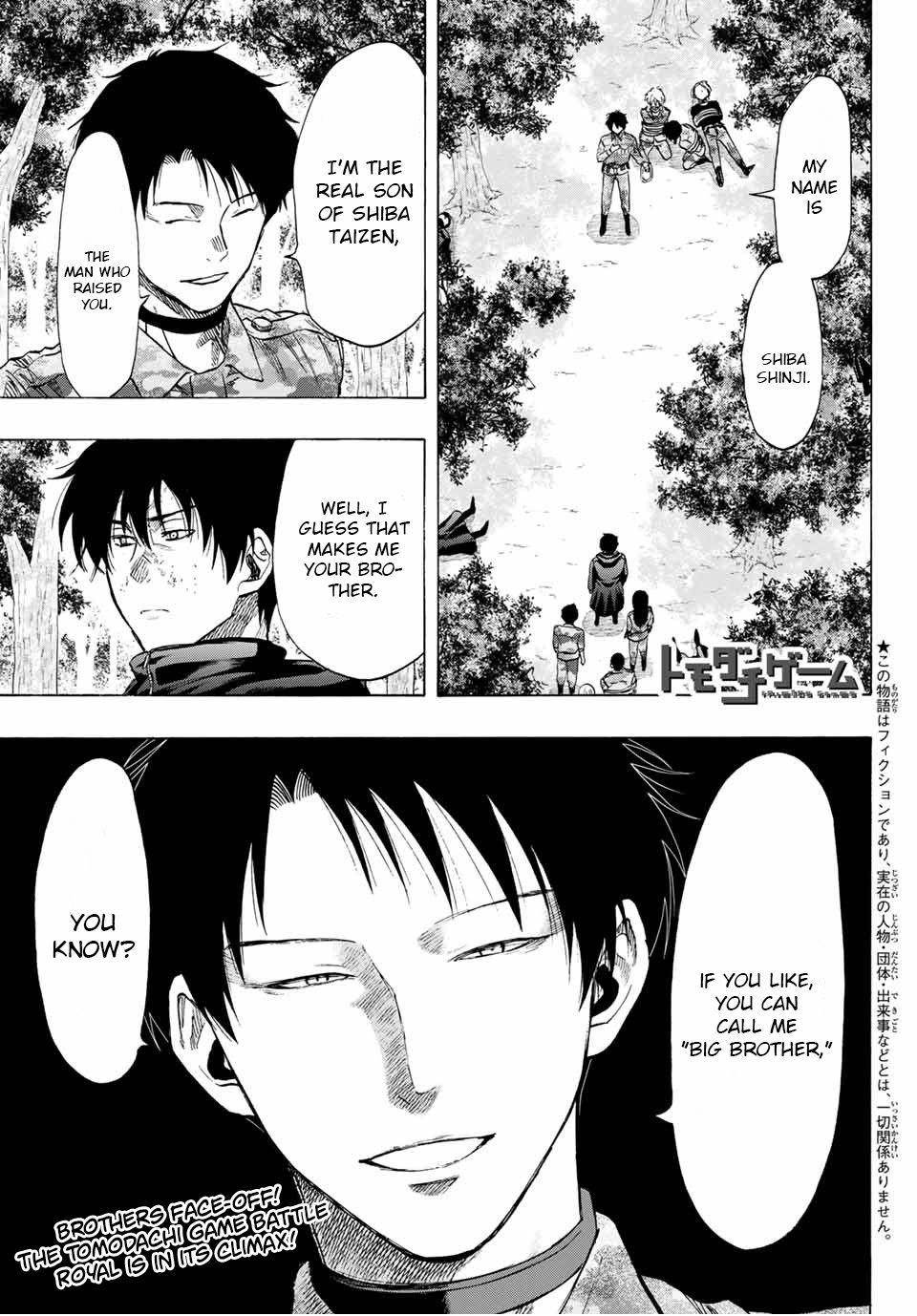 Tomodachi game Chapter 84 - Page 1