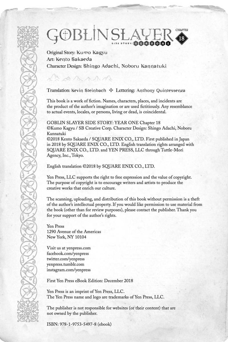 GOBLIN SLAYER: SIDE STORY YEAR ONE Chapter 18 - Page 24