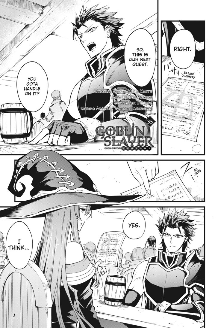 GOBLIN SLAYER: SIDE STORY YEAR ONE Chapter 35 - Page 1