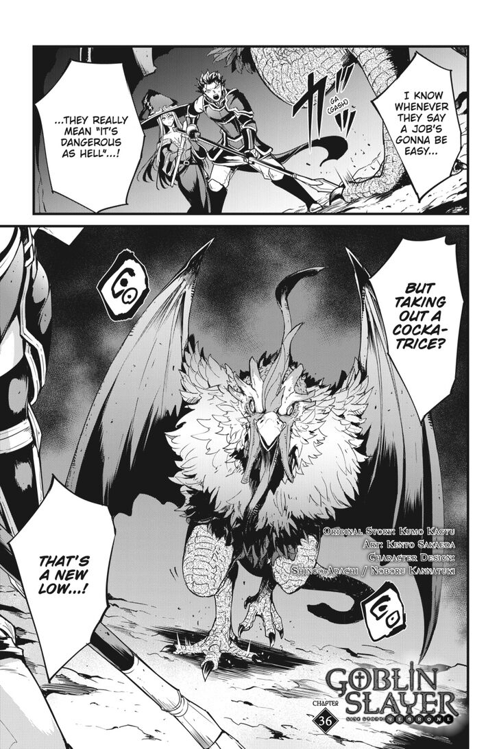 GOBLIN SLAYER: SIDE STORY YEAR ONE Chapter 36 - Page 1