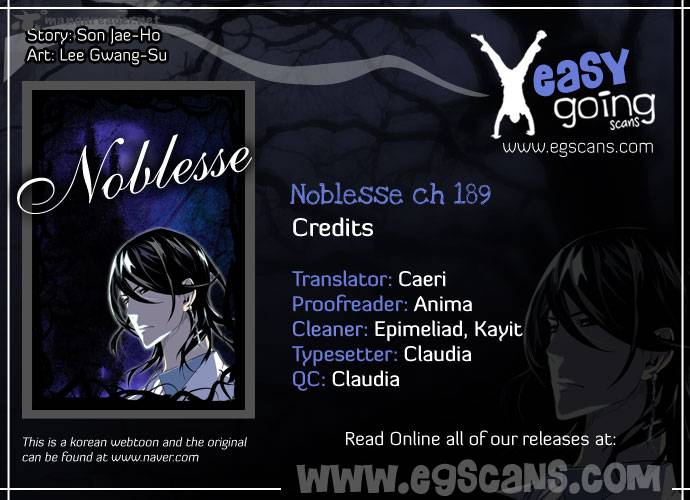 NOBLESSE Chapter 189 - Page 1