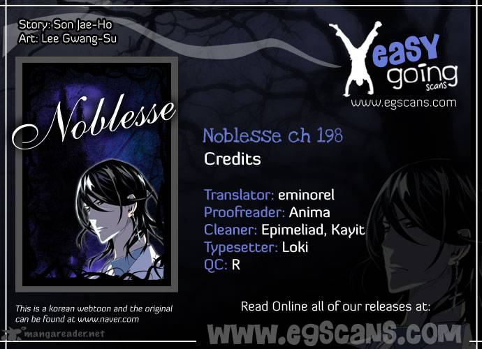 NOBLESSE Chapter 198 - Page 1